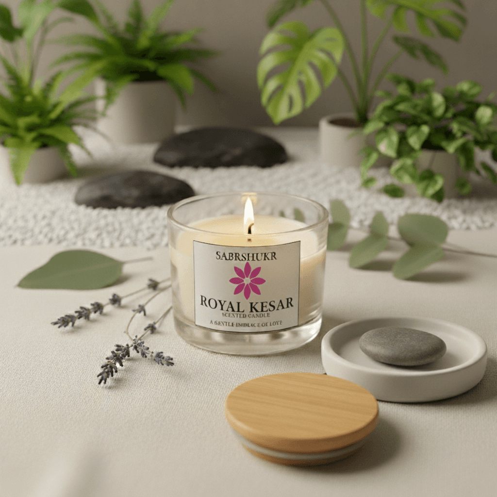 Handmade Cinnamon Spice Soy Candle | Eco-Friendly & Natural alternate image