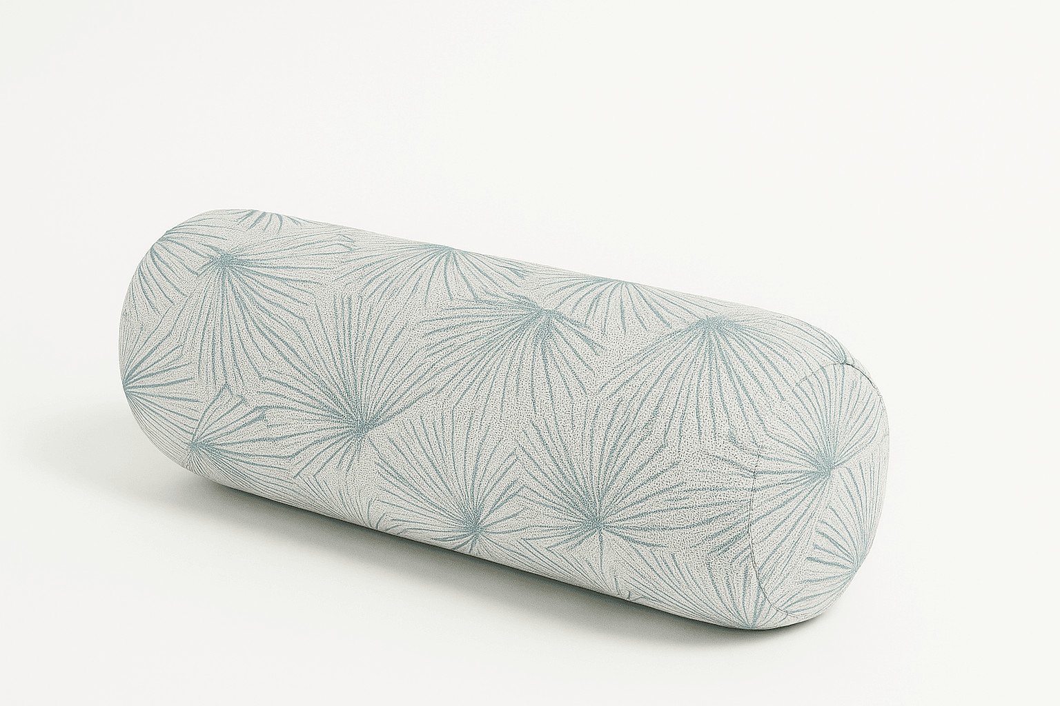 Round Yoga Bolster with Organic Cotton Cover alternate image