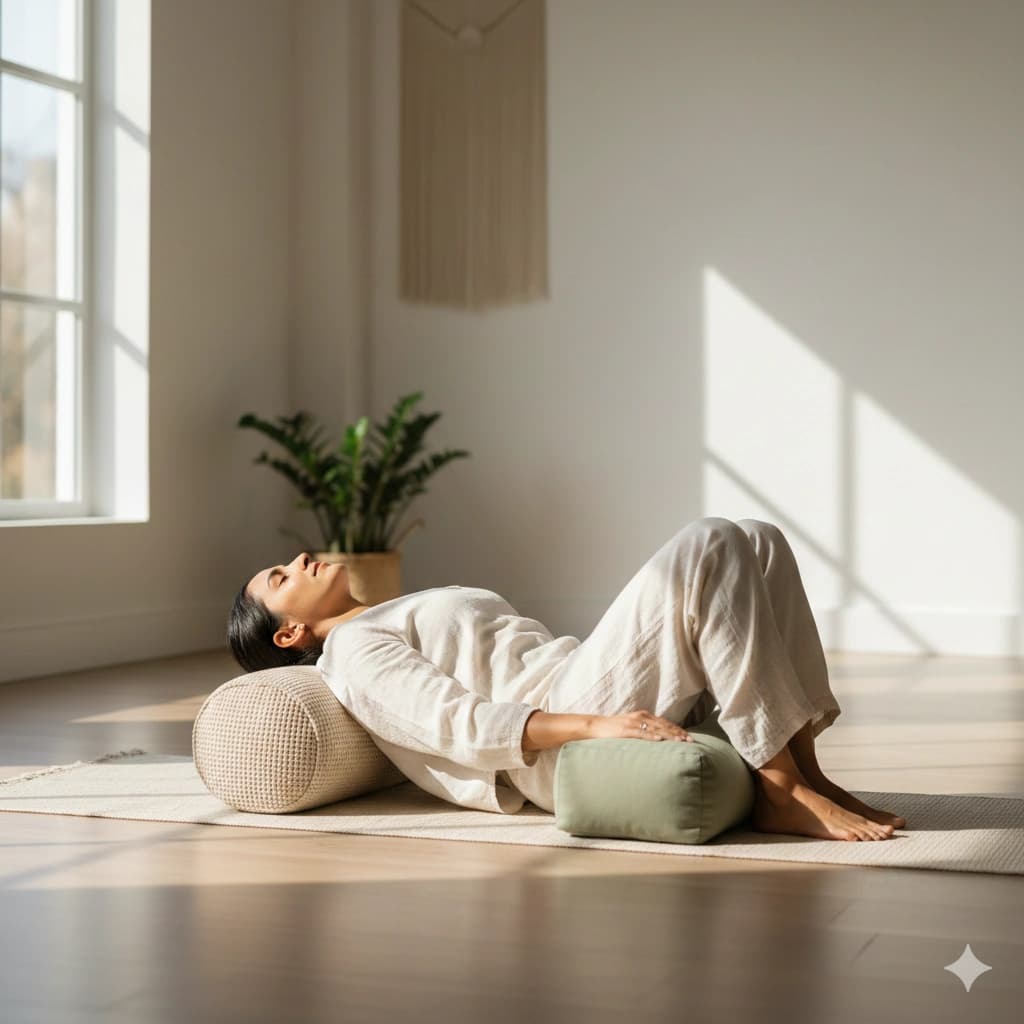 Yoga Bolsters in India – Support Your Practice with Comfort & Quality